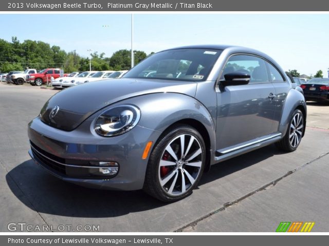 2013 Volkswagen Beetle Turbo in Platinum Gray Metallic