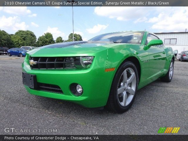 2010 Chevrolet Camaro LT Coupe Synergy Special Edition in Synergy Green Metallic