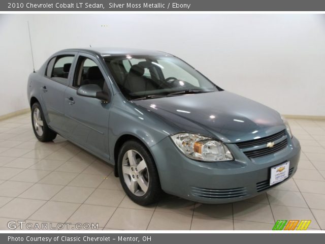 2010 Chevrolet Cobalt LT Sedan in Silver Moss Metallic