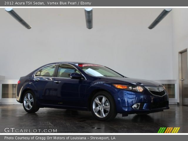 2012 Acura TSX Sedan in Vortex Blue Pearl