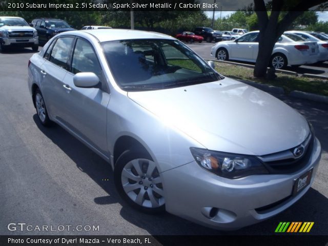 2010 Subaru Impreza 2.5i Sedan in Spark Silver Metallic