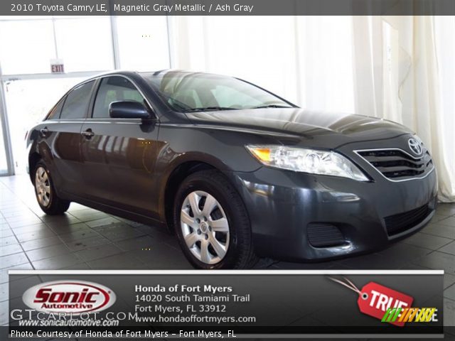 2010 Toyota Camry LE in Magnetic Gray Metallic