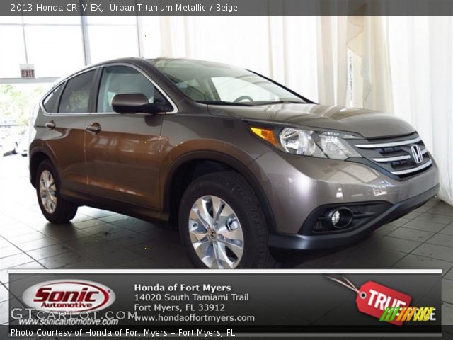 2013 Honda CR-V EX in Urban Titanium Metallic