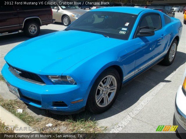 2012 Ford Mustang V6 Coupe in Grabber Blue
