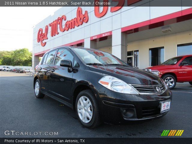 2011 Nissan Versa 1.8 S Hatchback in Super Black