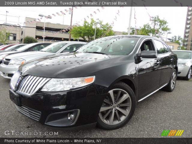 2009 Lincoln MKS AWD Sedan in Tuxedo Black Metallic