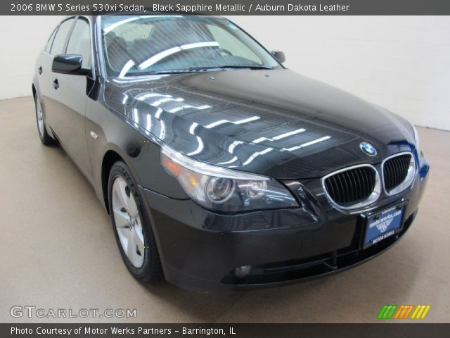 2006 BMW 5 Series 530xi Sedan in Black Sapphire Metallic