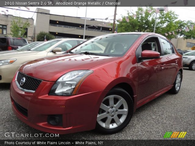2010 Nissan Sentra 2.0 SR in Anodized Orange Metallic