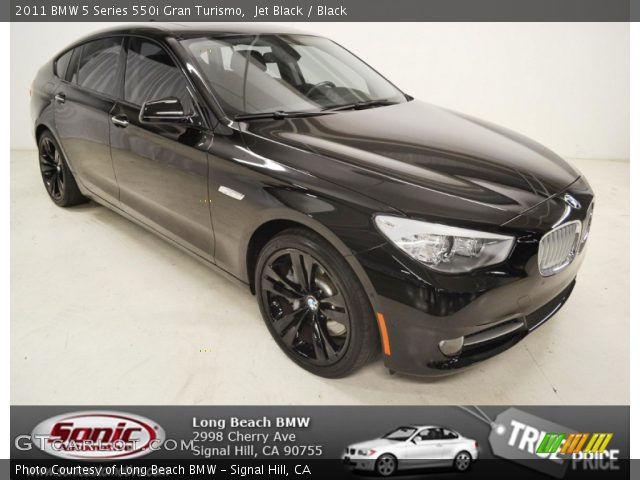 2011 BMW 5 Series 550i Gran Turismo in Jet Black