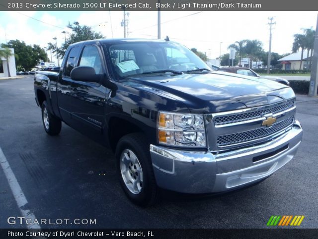 2013 Chevrolet Silverado 1500 LT Extended Cab in Black