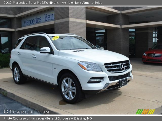 2012 Mercedes-Benz ML 350 4Matic in Arctic White