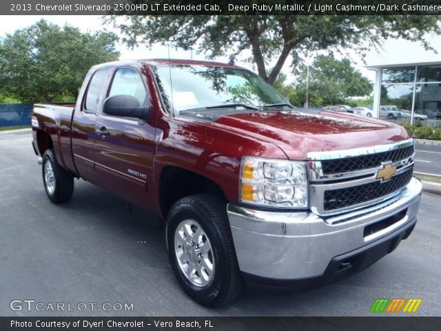 2013 Chevrolet Silverado 2500HD LT Extended Cab in Deep Ruby Metallic