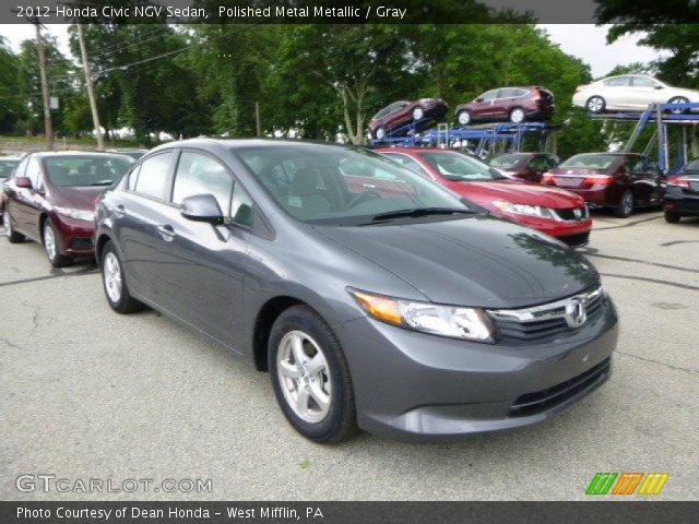 2012 Honda Civic NGV Sedan in Polished Metal Metallic