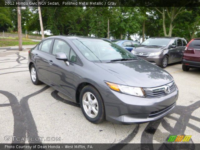 2012 Honda Civic NGV Sedan in Polished Metal Metallic