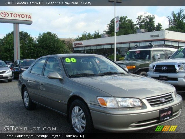 2000 Toyota Camry LE in Graphite Gray Pearl