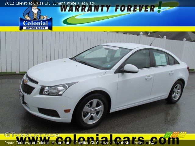 2012 Chevrolet Cruze LT in Summit White