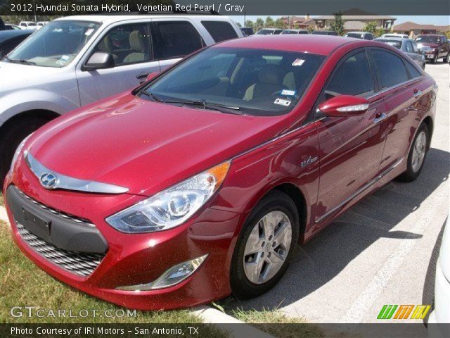 2012 Hyundai Sonata Hybrid in Venetian Red Pearl