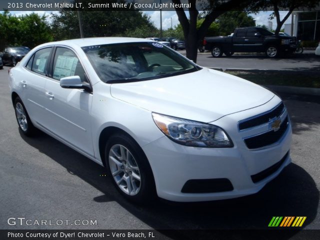 2013 Chevrolet Malibu LT in Summit White