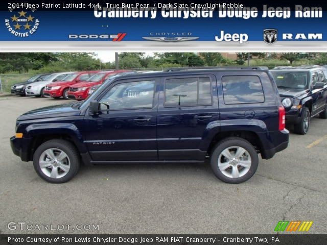 2014 Jeep Patriot Latitude 4x4 in True Blue Pearl