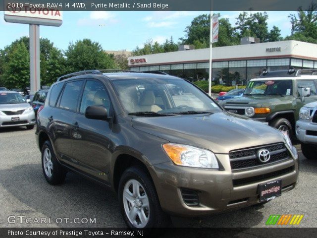 2010 Toyota RAV4 I4 4WD in Pyrite Metallic