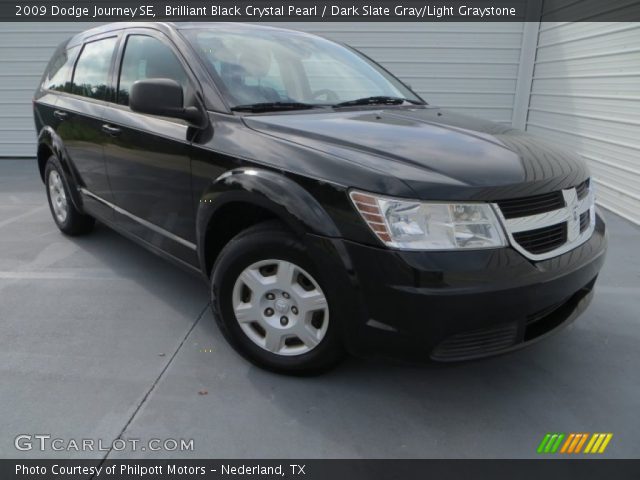 2009 Dodge Journey SE in Brilliant Black Crystal Pearl