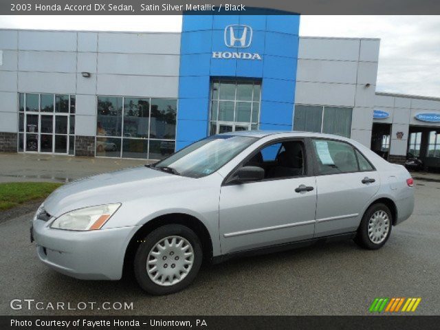 2003 Honda Accord DX Sedan in Satin Silver Metallic
