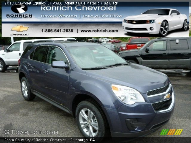 2013 Chevrolet Equinox LT AWD in Atlantis Blue Metallic