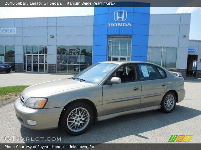 2000 Subaru Legacy GT Sedan in Titanium Beige Pearl