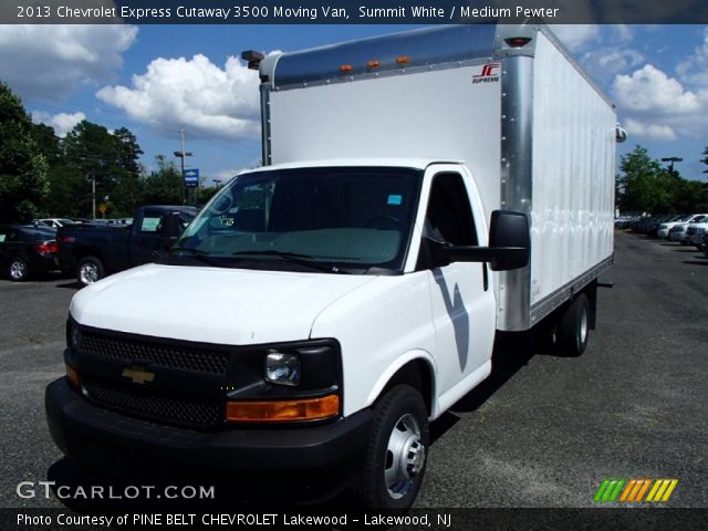 2013 Chevrolet Express Cutaway 3500 Moving Van in Summit White