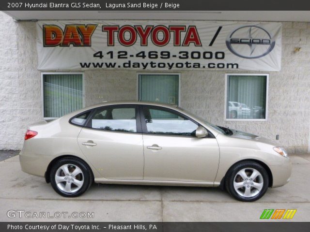 2007 Hyundai Elantra GLS Sedan in Laguna Sand Beige