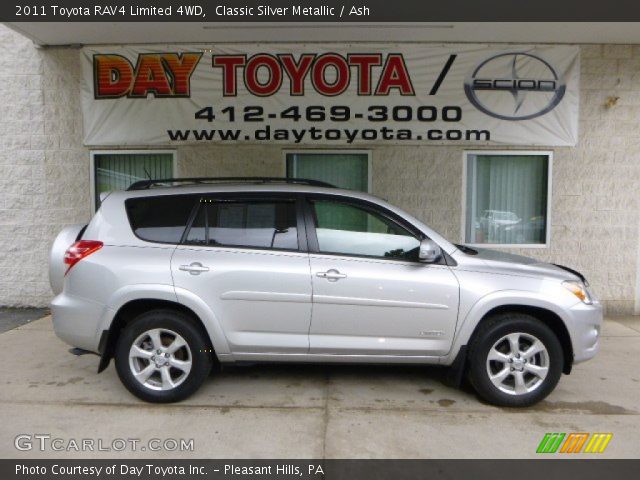 2011 Toyota RAV4 Limited 4WD in Classic Silver Metallic