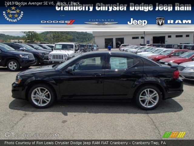 2013 Dodge Avenger SE V6 in Black
