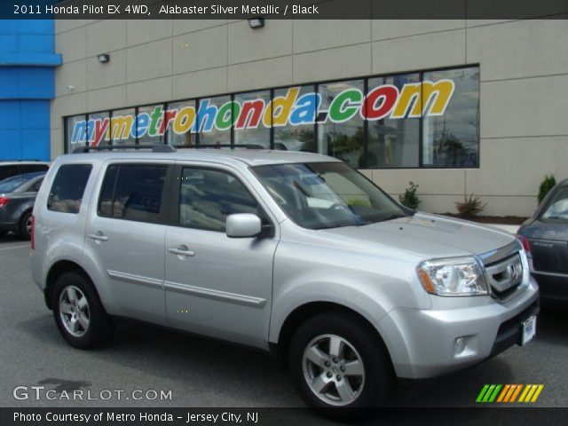 2011 Honda Pilot EX 4WD in Alabaster Silver Metallic