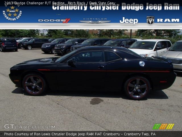 2013 Dodge Challenger R/T Redline in Pitch Black