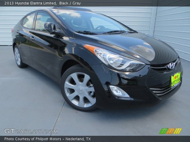 2013 Hyundai Elantra Limited in Black