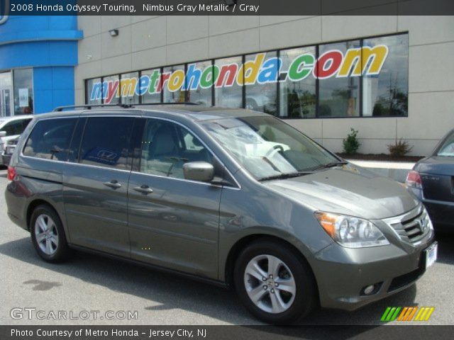 2008 Honda Odyssey Touring in Nimbus Gray Metallic