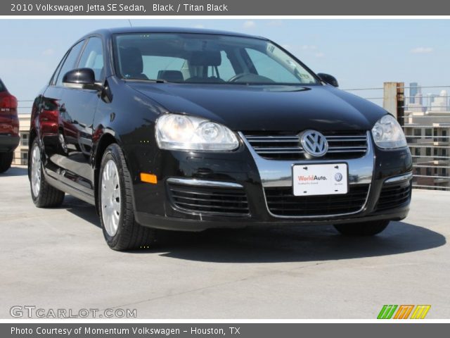 2010 Volkswagen Jetta SE Sedan in Black