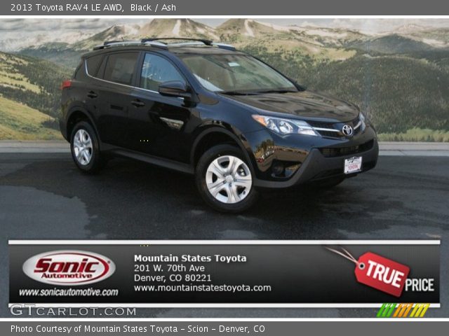 2013 Toyota RAV4 LE AWD in Black