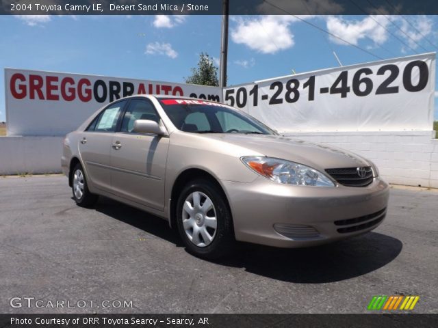 2004 Toyota Camry LE in Desert Sand Mica