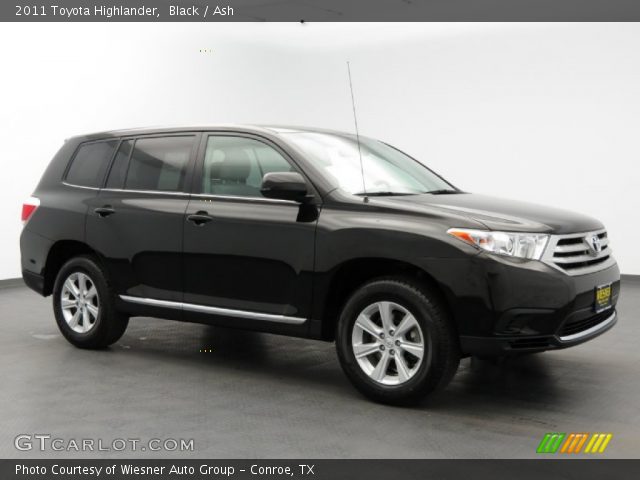 2011 Toyota Highlander  in Black