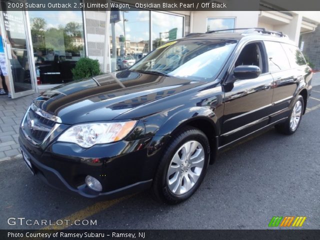 2009 Subaru Outback 2.5i Limited Wagon in Obsidian Black Pearl
