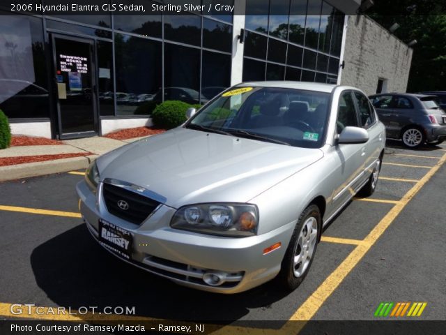 2006 Hyundai Elantra GLS Sedan in Sterling Silver