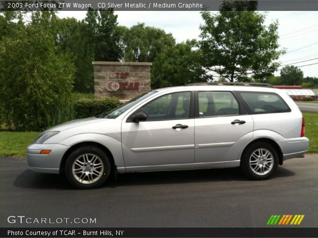 2003 Ford Focus ZTW Wagon in CD Silver Metallic