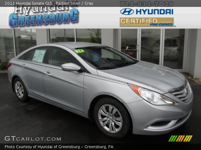 2011 Hyundai Sonata GLS in Radiant Silver