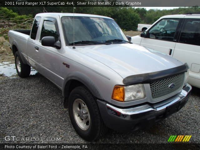 Silver Frost Metallic 2001 Ford Ranger Xlt Supercab 4x4