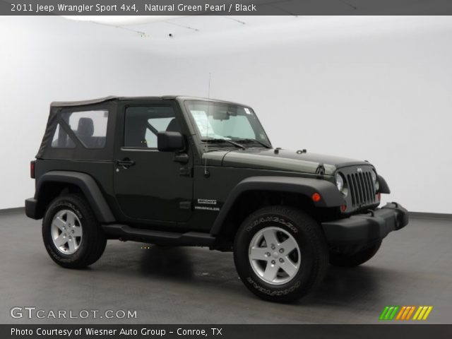 2011 Jeep Wrangler Sport 4x4 in Natural Green Pearl