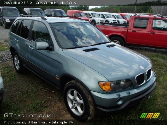 2003 BMW X5 3.0i in Grey Green Metallic