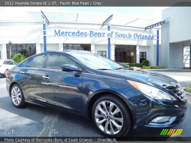 2012 Hyundai Sonata SE 2.0T in Pacific Blue Pearl