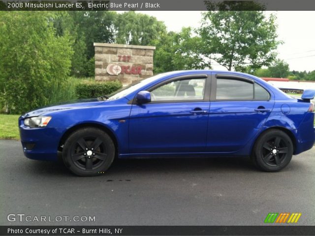 2008 Mitsubishi Lancer ES in Electric Blue Pearl