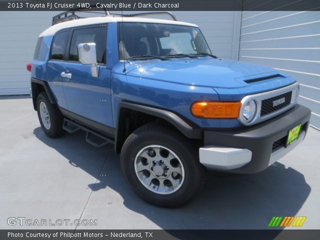 2013 Toyota FJ Cruiser 4WD in Cavalry Blue